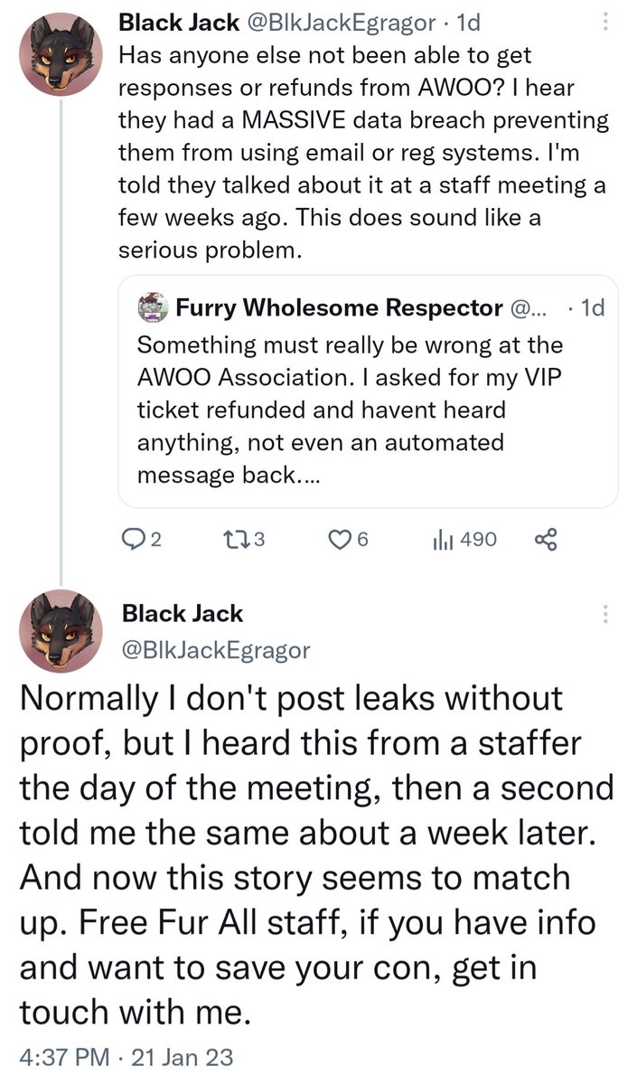 Refund Requests For Purchases Made Directly With Money Nazifur Receipts on Twitter: "Fashcon ("Free Fur All" run by Nicole