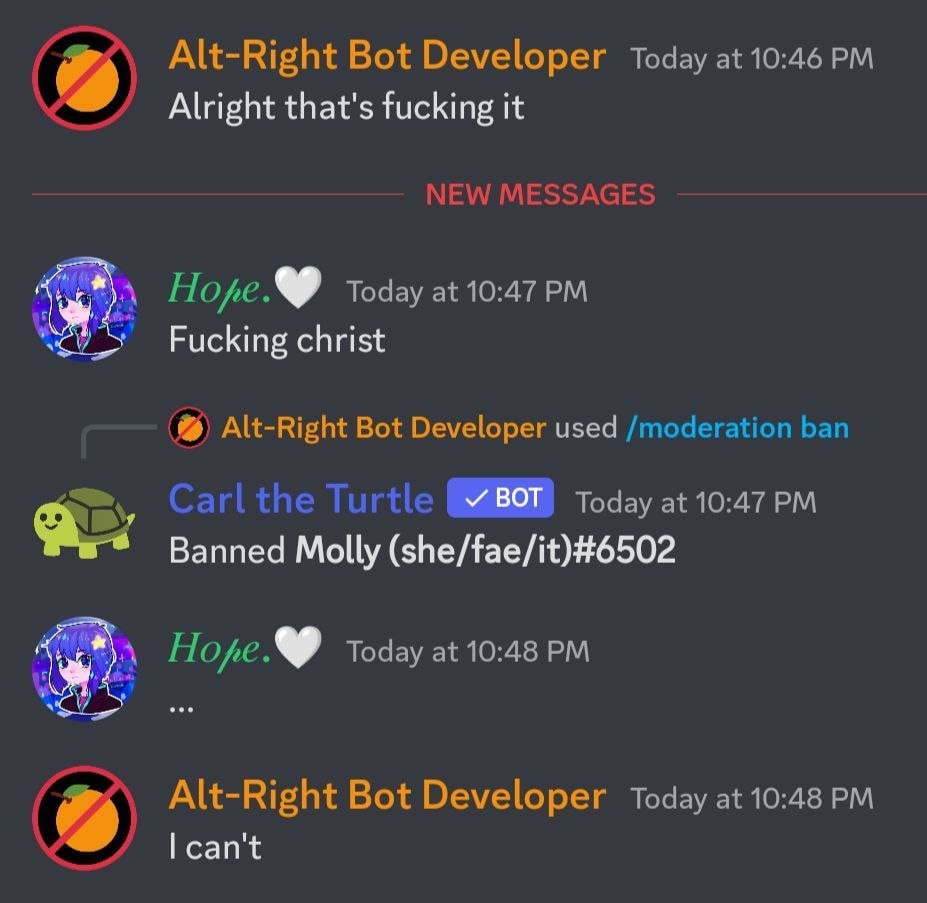 ValidLsTakingLs's tweet photo. All of this is shared with permission from Molly.

Molly states she never doxxed any of the ValidLs mods. At most, she found an admin's LinkedIn, made a comment, and nothing more. No private information was shared by Molly.

1/2

#DeplatformValidLs #ValidLsAreTerrorists https://t.co/PVr4pN6ryA