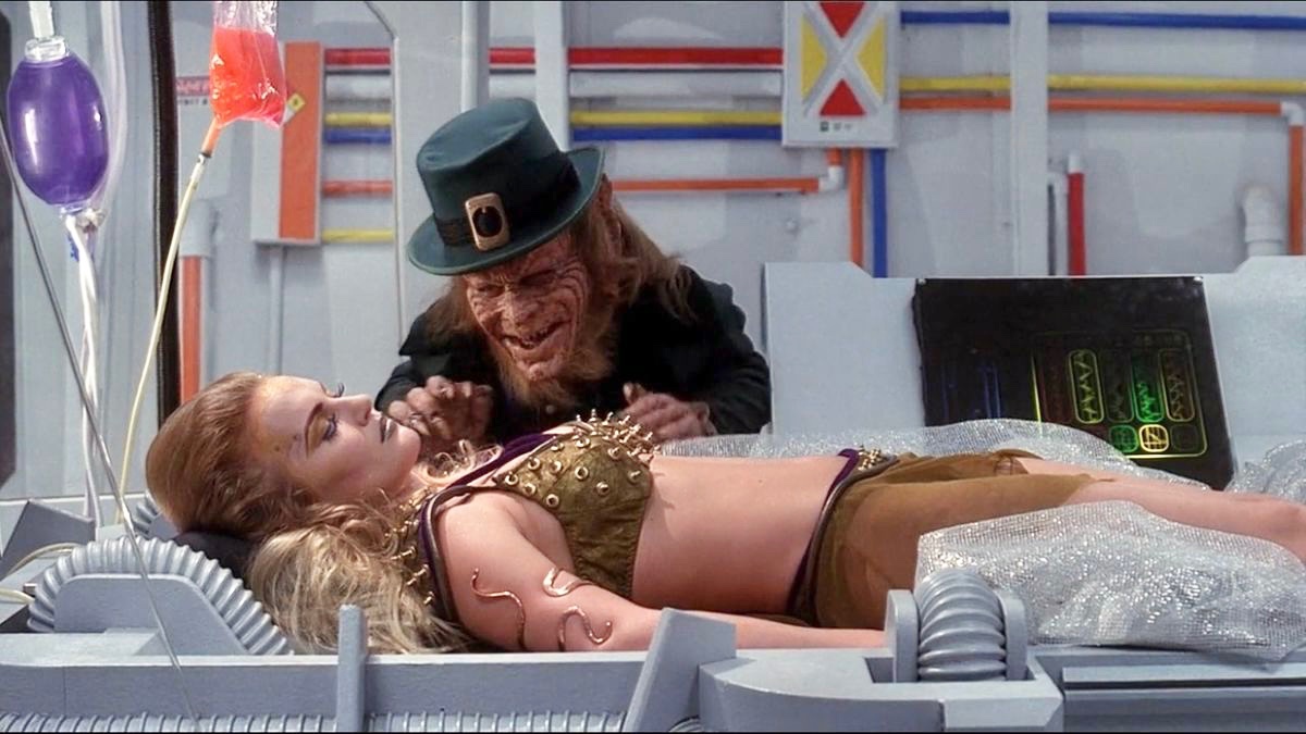 EugWSerra's tweet photo. On February 25, 1997, Leprechaun 4: In Space was released! #Leprechaun4InSpace #WarwickDavis #BrianTrenchardSmith #BrentJasmer #JessicaCollins
#TimColceri #MiguelANunezJr
#DebbeDunning #GaryGrossman
#RebekahCarlton https://t.co/sbJm8rB4M9