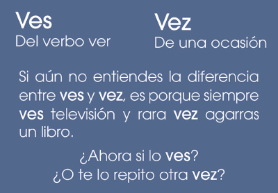Ortografía tweet media