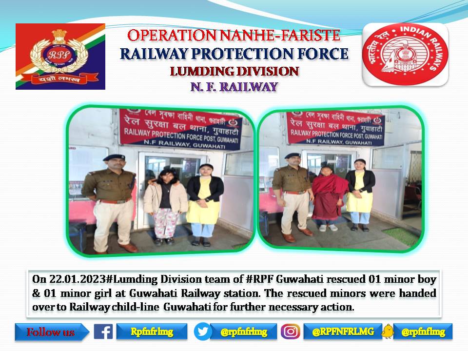 rpfnfrlmg's tweet photo. #OperationNanheFarishte #Helping_Hands 
@RPF_INDIA
@RPFNFR2
@RailNf
@drm_lmg_nfr
@RailMinIndia
@rpfpcghy https://t.co/t6xI7IgSHg