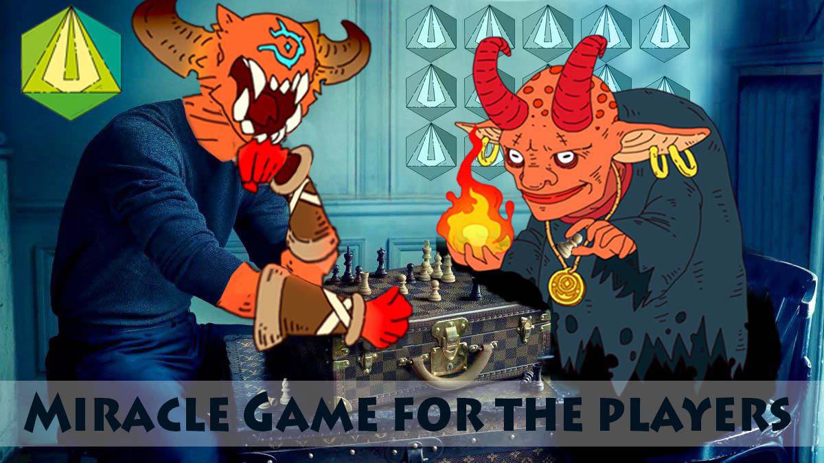 MIRACLE GAME FOR THE PLAYERS

Ehy guys 👋🏻 

While we wait for #staking, we decided to do a #giveaway for Miracle Game players!

5 lucky winners will be selected among all who complete all the task of this #gleam #contest:

gleam.io/hDU1U/miracle-…

Prizes: 5x 5 Miracle Hero Bundle