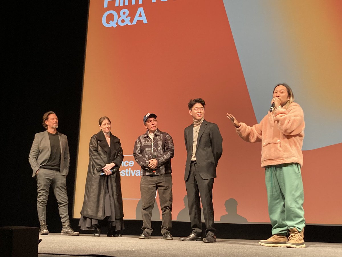 movieswithabe's tweet photo. Sundance Movie #14: JAMOJAYA, making world premiere in the Premieres section, with Justin Chon and stars Brian Imanuel, Yaya A.W. Unru, Kate Lyn Sheil, and Henry Ian Cusick.
#Sundance #Jamojaya #JustinChon #BrianImanuel #YayaAWUnru #KateLynSheil #HenryIanCusick https://t.co/29qXOP92hI
