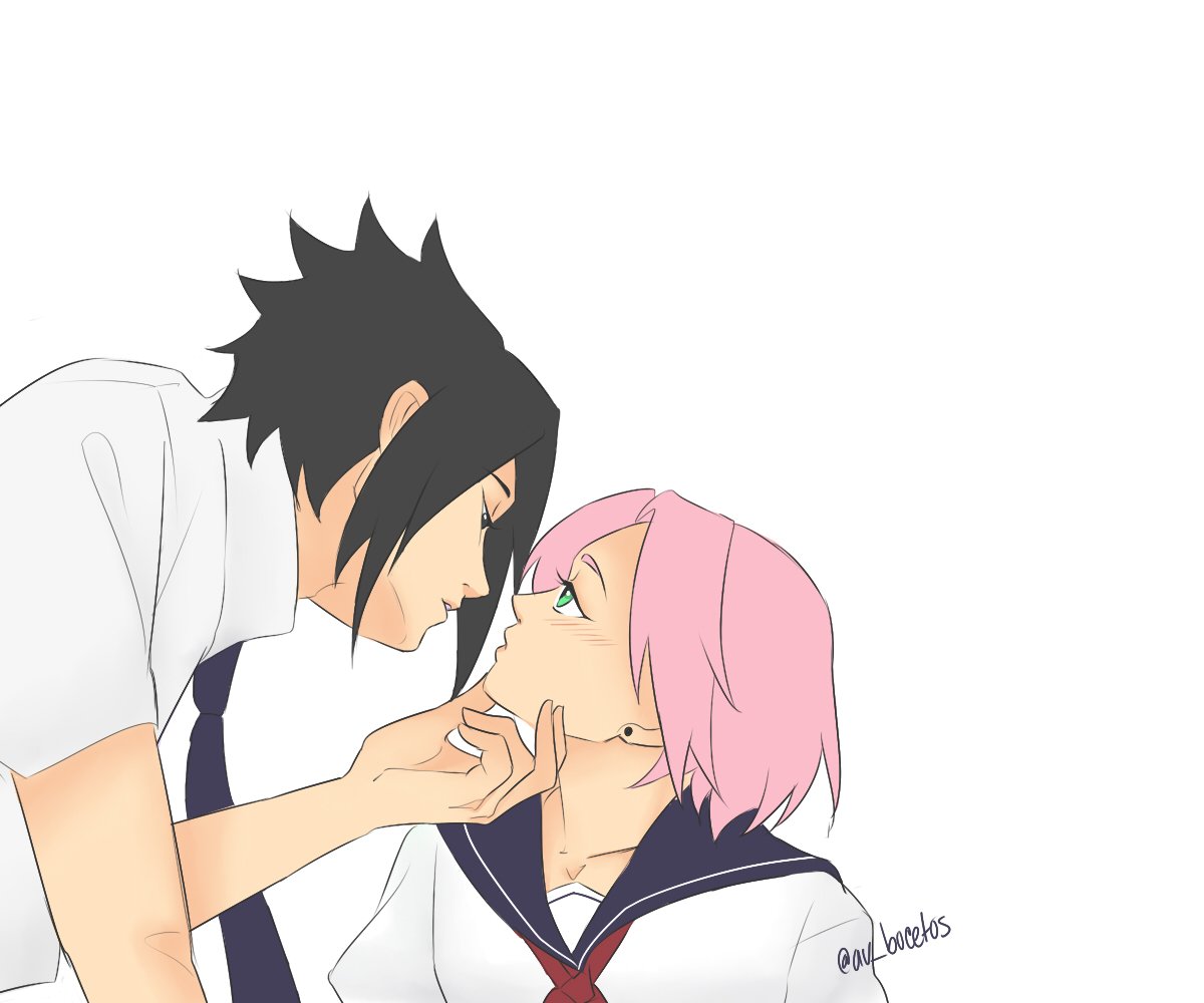 The emo boy and the brain girl
#NARUTO #Sasusaku #konohahighschool #konohagakuen #narutofanart