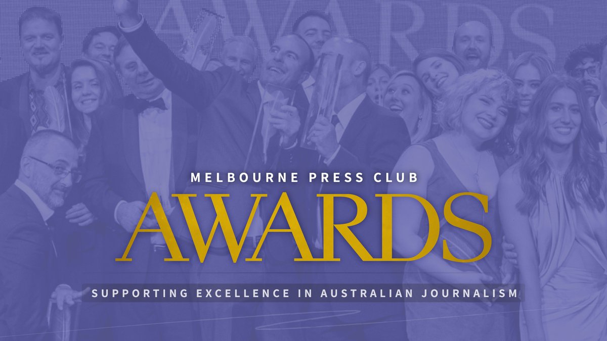MelbPressClub's tweet photo. There's just ONE WEEK LEFT to enter the Quill, Perkin, Gordon, and Student awards.

Don't miss your chance to share in a record $53,000 prize money across all categories.

Find out more: https://t.co/bdDagkXf3O https://t.co/iftu0G63t7
