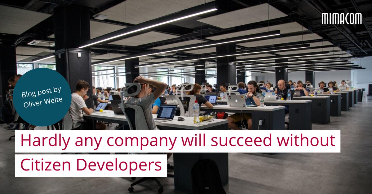 Mimacom (@mimacom) on Twitter photo Want to know the key to staying competitive in today's fast-changing business landscape? Empower your employees to become #CitizenDevelopers! Check out our blog post by <a href="/oliver_welte/">oliverwelte</a>, CSO at mimacom Germany: go.mimacom.com/blogpost-citiz… Want to know the key to staying competitive in today's fast-changing business landscape? Empower your employees to become #CitizenDevelopers! Check out our blog post by <a href="/oliver_welte/">oliverwelte</a>, CSO at mimacom Germany: go.mimacom.com/blogpost-citiz…