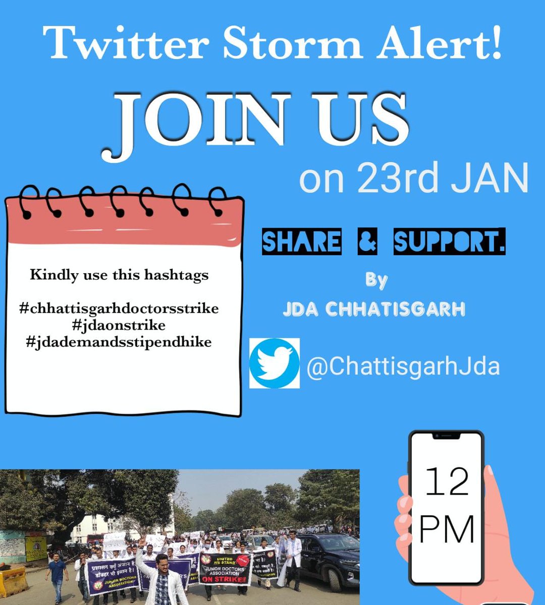 deepsk34970702's tweet photo. #chhattisgarhdoctorstrike #jdaonstrike
#jdademandsstipendhike https://t.co/klDZO3KxXQ