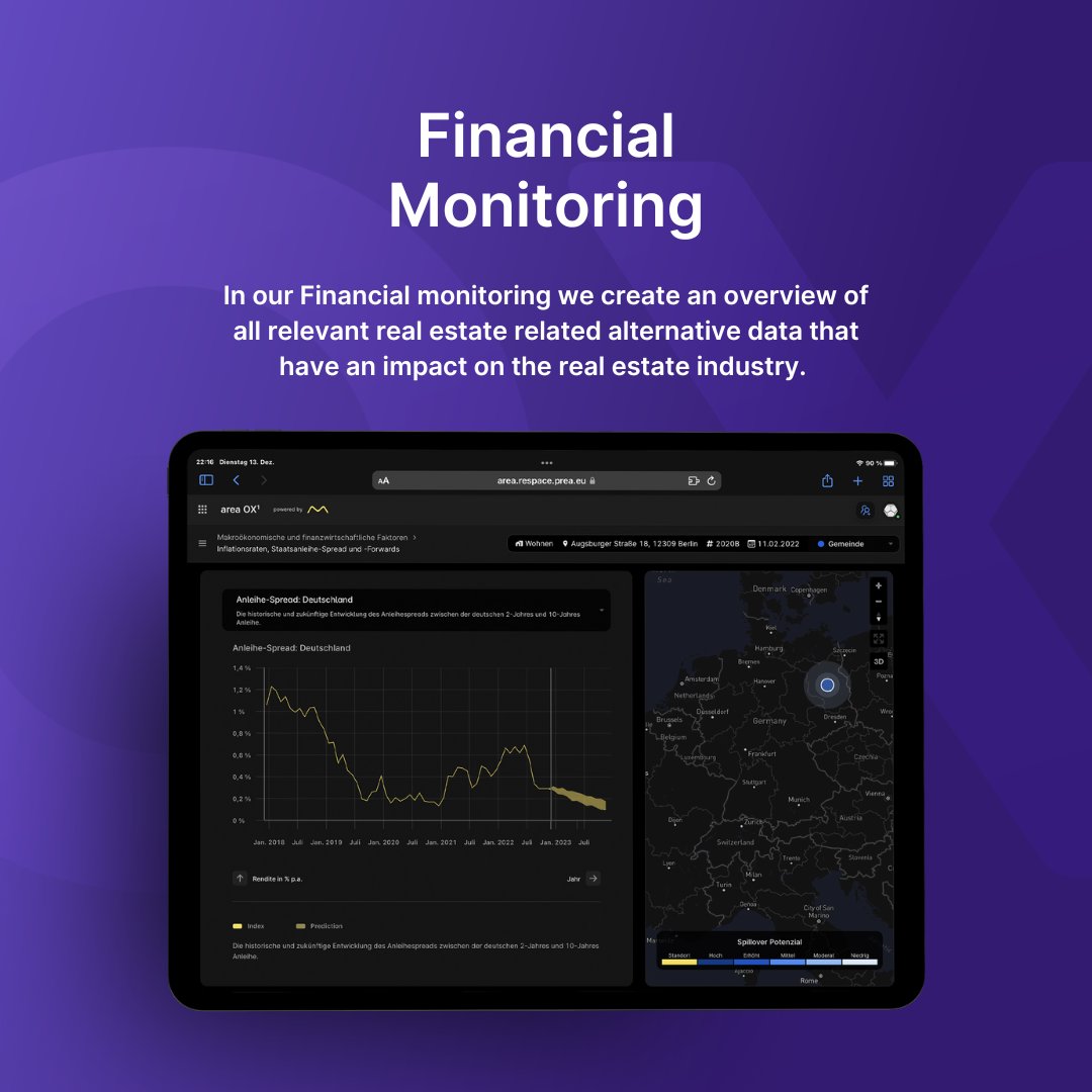 PreaGroup's tweet image. Stay ahead in real estate with OX1&apos;s Financial Monitoring. Analysis of relevant data incl. construction cost index, asset allocation, historical &amp;amp; future trends. Learn more at prea.eu #financialmonitoring #realestate #datanalysis #assetallocation #PREA #mercury
