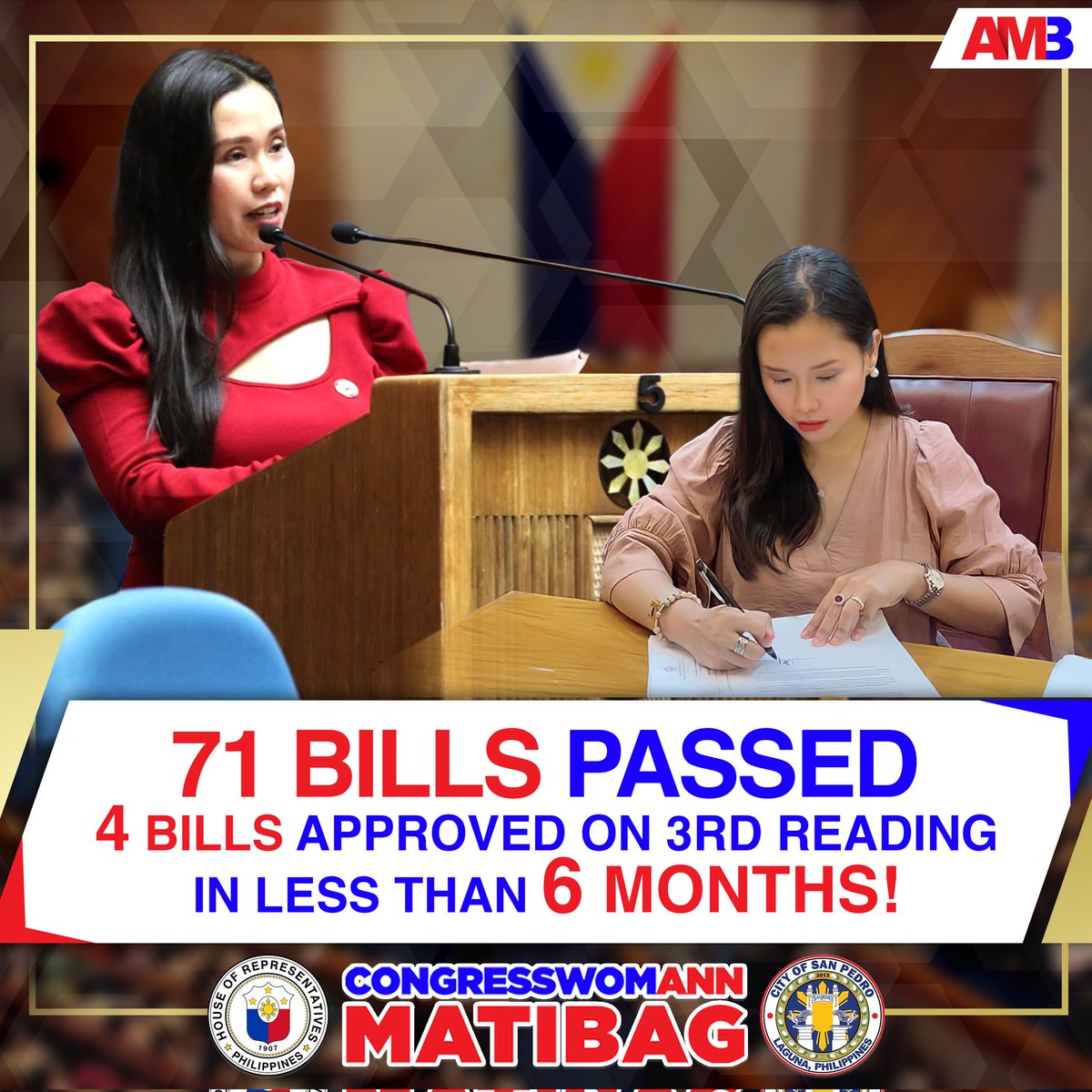 Congresswoman Ann Matibag tweet media