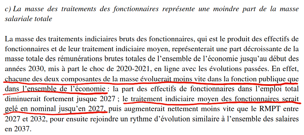 SNUipp04's tweet photo. Le rapport du COR de sept 2022 contient une belle bombe: l'exécutif n'envisage en fait aucune revalorisation des enseignant·es mais une baisse de leur salaire réel de 10,75% en 4 ans... Et @PapNLie négocie sur nos salaires? #MacronNousPrendPourDesCons https://t.co/HpdVyGezDY