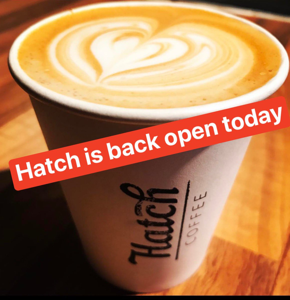 The return of Hatch is finally here. Back from family adventures and ready to serve some fantastic coffee once again. Hope to see you all soon.