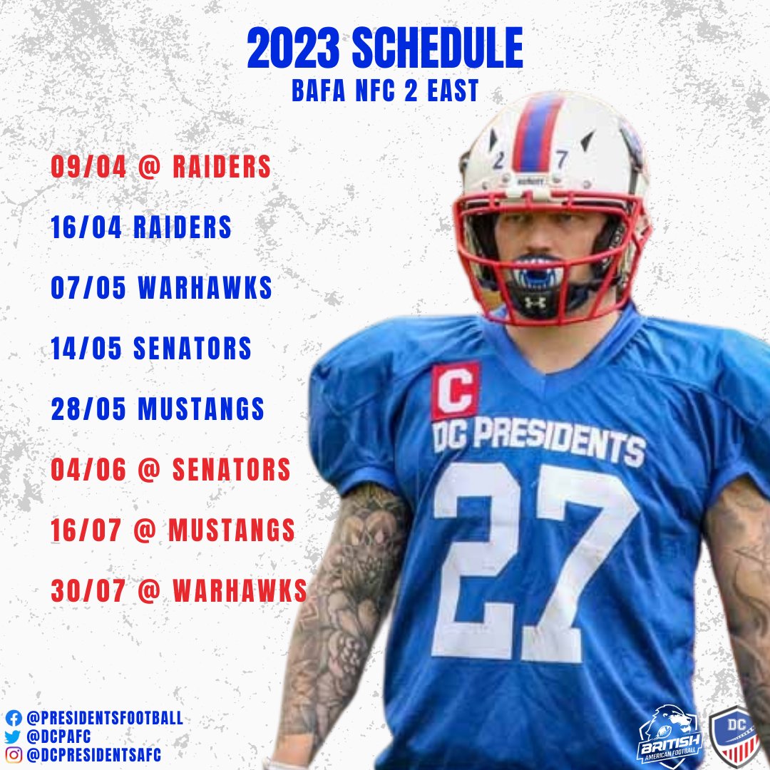 Durham County Presidents American Football Club tweet media