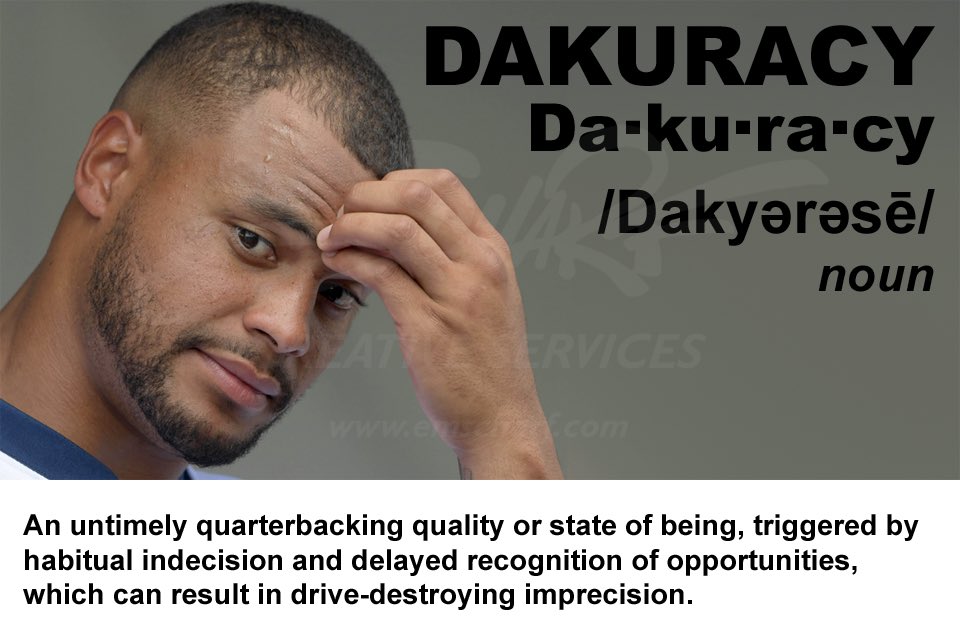 emscharf's tweet photo. #CowboysNation - The @dallascowboys head into another offseason licking their morbidly mental wounds more from their own #UnforcedErrors than from their more #SituationallyAware opponent. Last week’s star went in reverse too far. “Voldemort, err, #Dakuracy is back!” https://t.co/4aeXFiyq8O