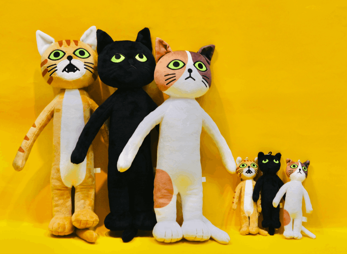 新商品のお知らせ🐈!! ----------- ねこがいるか、いないか。 ただ