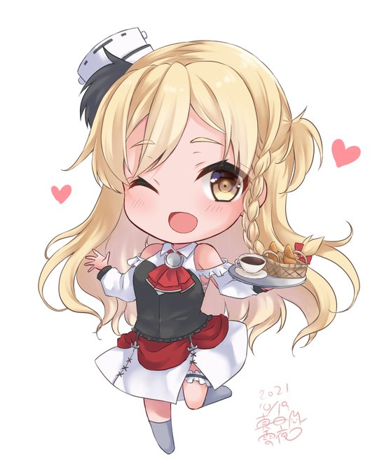 #TLに深刻な重巡洋艦不足
小さいザラポラちゃん 