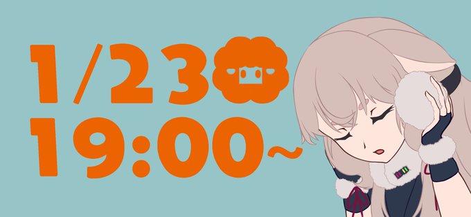 今日のめめめちゃんの配信は19:00から!#もこ田めめめ #めめアート 