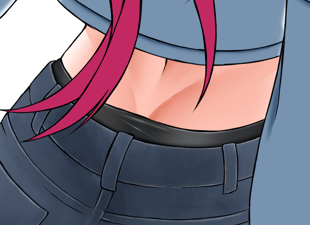 健全なおしりを描いていました 