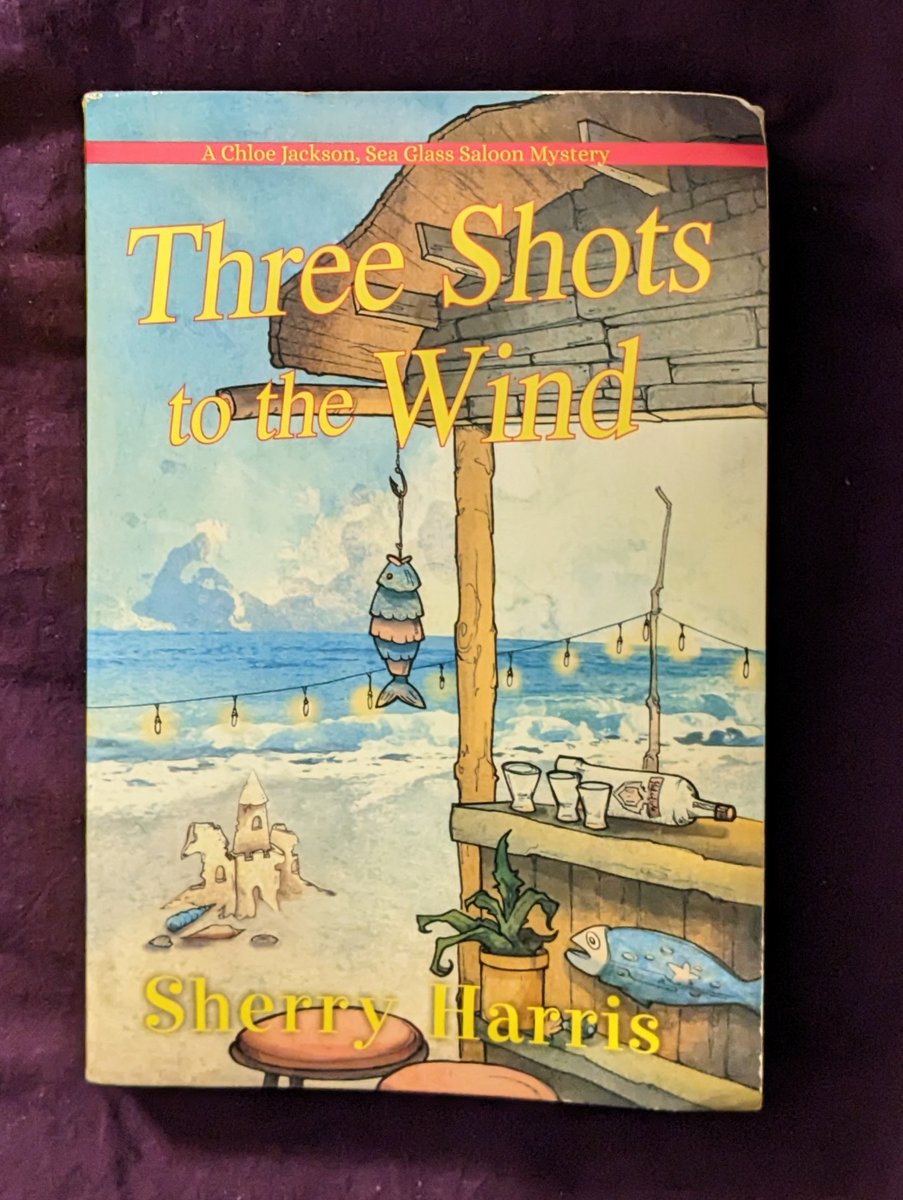 I've been reading a lot but not posting much; I fix that by highly recommending 'Three Shots to the Wind' by @SHarrisAuthor, a Chloe Jackson, Sea Glass Saloon Mystery - fast paced plot; keeps one guessing; cliffhangers; great characters one can care about. So glad I bought this!