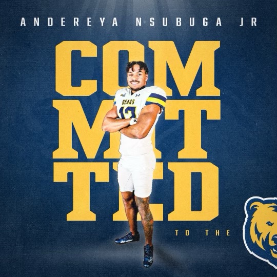 Committed! #blessed @CoachPHadley @GodsWarrior615 @UNC_BearsFB