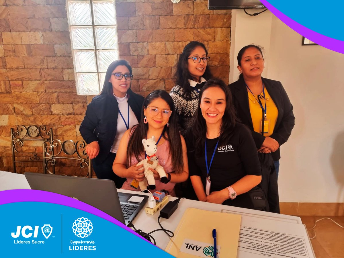JCILideresSucre's tweet photo. 💪🌸 TENEMOS GRADUADOS DE LA ACADEMINA NACIONAL DE LIDERAZGO 
Nuestra Presidente Local y Secretario General en representación y graduados de nuestra organización local.
#JCI #JCIBolivia #JCILíderesSucre
#EmpoderandoLíderes #Empoderamiento #Liderazgo
#PRICEJCIBo4
#ANLEnero2023 https://t.co/77Lonxg4ZB