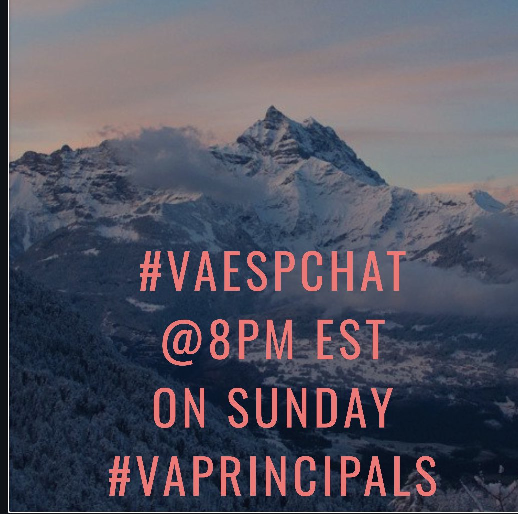 Dr. Andrew Buchheit (@andrewbuchheit) on Twitter photo #vaespchat returns next Sunday, January 29 with guest moderator @dcpsmoss <a href="/theVAESP/">VAESP</a> <a href="/KbartonKrista/">Krista Barton Arnold</a> <a href="/tweetnprincipal/">Principal Womack</a> <a href="/jmatherly/">John Matherly</a> <a href="/ZBauermaster/">Zac Bauermaster</a> @PrincipalECos <a href="/_Drew_Graber/">Drew Graber</a> @BarbaraGruener @coach_4_impact <a href="/NAESP/">National Assoc. of Elementary School Principals</a> @NAESP_Zone_3 <a href="/efranksnaesp/">L. Earl Franks, Ed.D., CAE</a> <a href="/VictorLeonPowe1/">Victor Leon Powell</a> <a href="/MrsASchott/">Amy Schott</a> <a href="/TiawanaG/">Dr. Tiawana Giles</a> #vaespchat returns next Sunday, January 29 with guest moderator @dcpsmoss <a href="/theVAESP/">VAESP</a> <a href="/KbartonKrista/">Krista Barton Arnold</a> <a href="/tweetnprincipal/">Principal Womack</a> <a href="/jmatherly/">John Matherly</a> <a href="/ZBauermaster/">Zac Bauermaster</a> @PrincipalECos <a href="/_Drew_Graber/">Drew Graber</a> @BarbaraGruener @coach_4_impact <a href="/NAESP/">National Assoc. of Elementary School Principals</a> @NAESP_Zone_3 <a href="/efranksnaesp/">L. Earl Franks, Ed.D., CAE</a> <a href="/VictorLeonPowe1/">Victor Leon Powell</a> <a href="/MrsASchott/">Amy Schott</a> <a href="/TiawanaG/">Dr. Tiawana Giles</a>