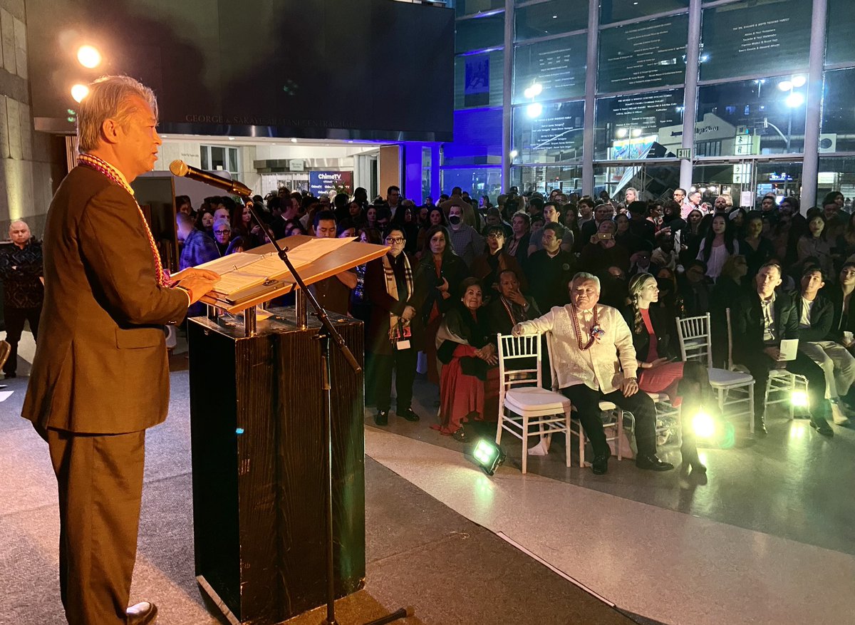 We Did It! Congrats to <a href="/WatchChimeTV/">ChimeTV</a> and <a href="/FaithNDC/">Faith Bautista</a>👏🎊🎉 As ChimeTV’s International President &amp; an Asian American, it was my honor to be part of the historic launch event of the new AAPI TV Network in LA.The event was packed w/ over 400 guests of elected officials, diplomats, etc