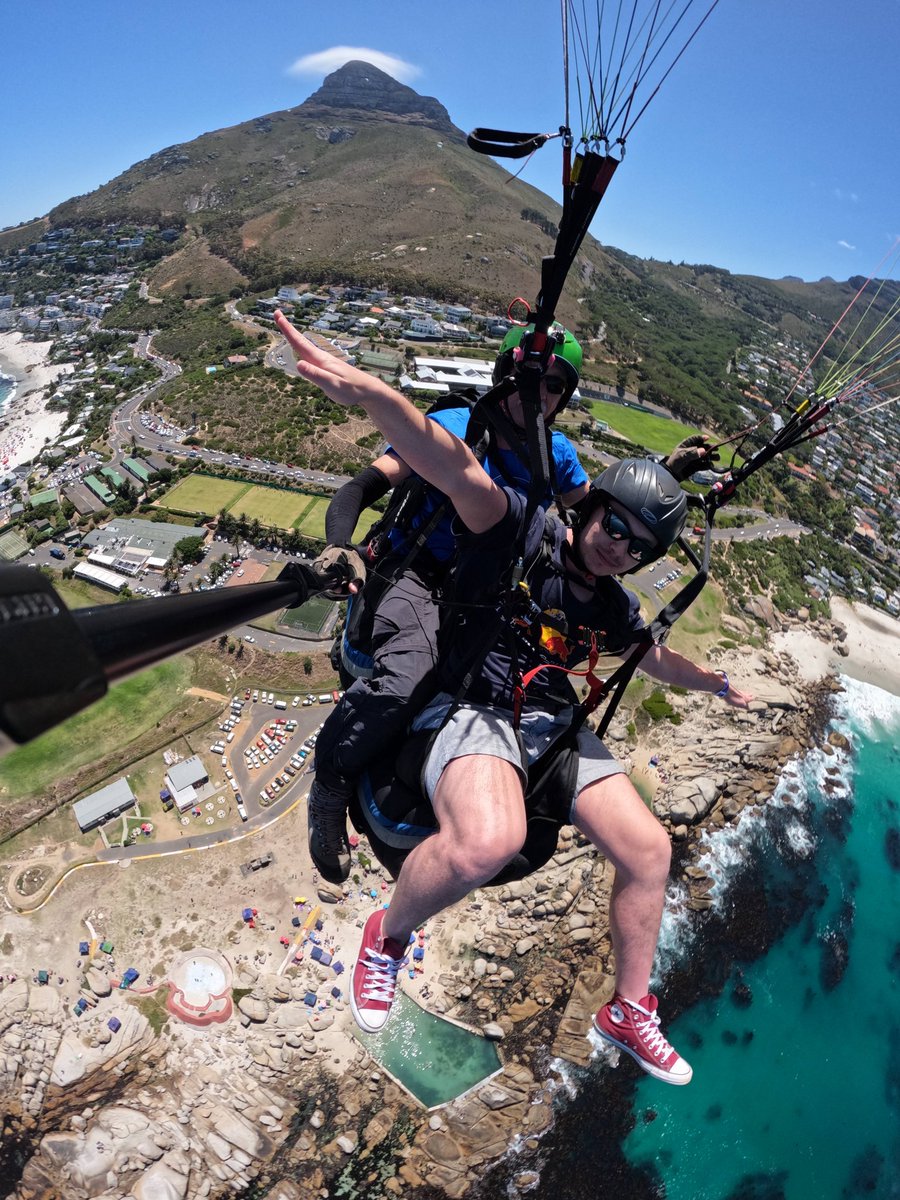 TandemFlightCo's tweet photo. Come Tandem Paragliding with us in Cape Town.
To book a flight WhatsApp or call us on: +27 625017847 #southafrica #capetown #tablemountain #signalhill #lionshead #paragliding #capetownadventures #capetownguide #capetownlife #holiday #capetownmag #allweathersport #thingstodo https://t.co/ntt8OYJRWq