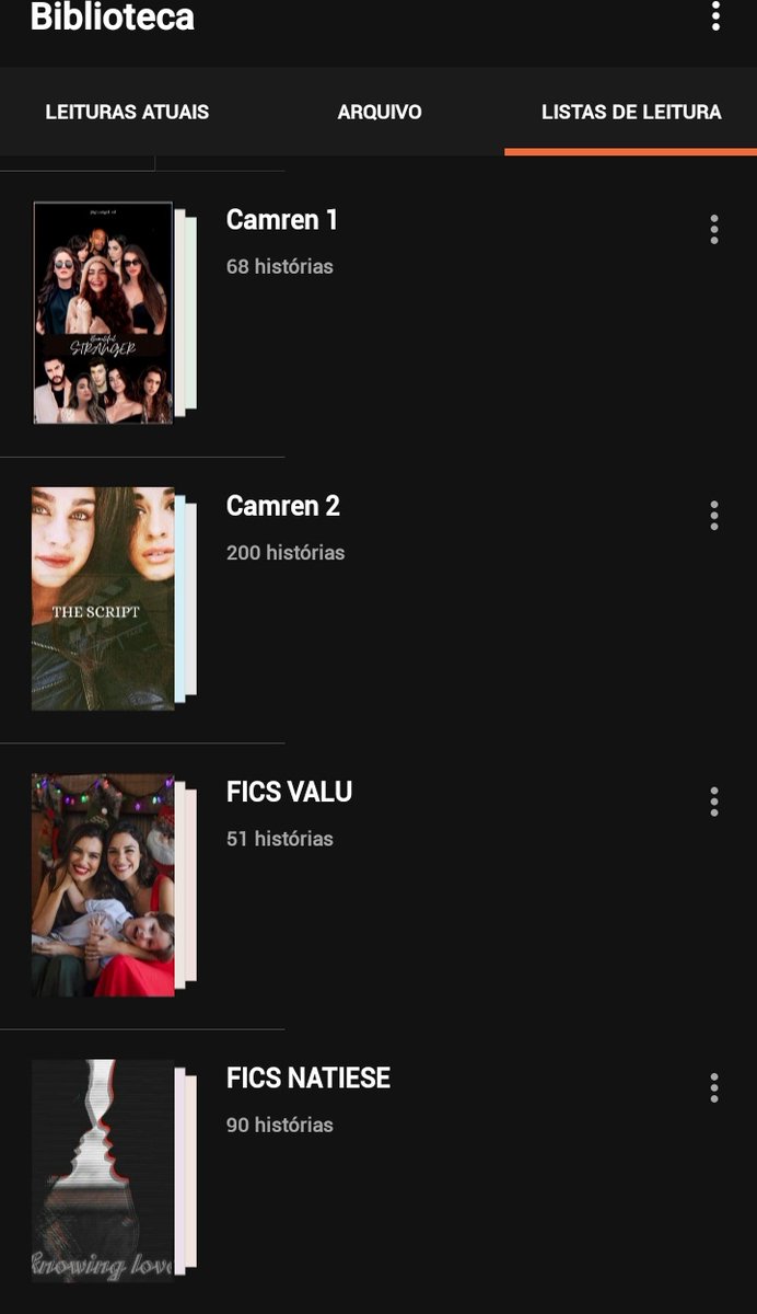 Priih_bekah1998's tweet photo. Depois de um tempinho de coragem terminei de arrumar minhas listas de leitura no wattpad💜💜💜
#Valu #stupidwife #natiese https://t.co/fMtAdlAR5z