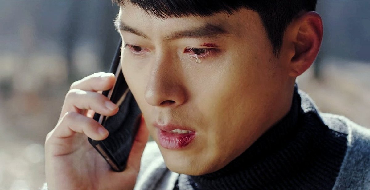 cloysauce's tweet image. &quot;it&apos;s just a phone call...&quot; 
hyun bin:
 
#thepointmen #confidentialassignment2 #crashlandingonyou #memoriesofthealhambra #hyunbin #현빈