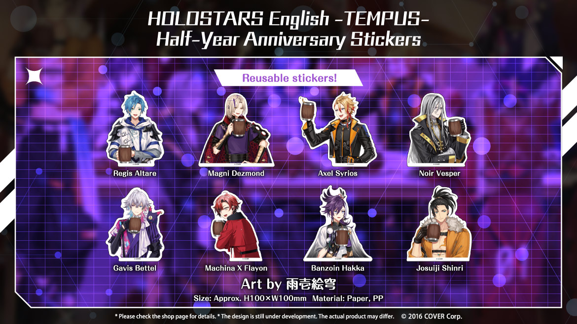 Geek Jack on Twitter "HOLOSTARS English TEMPUS HalfYear