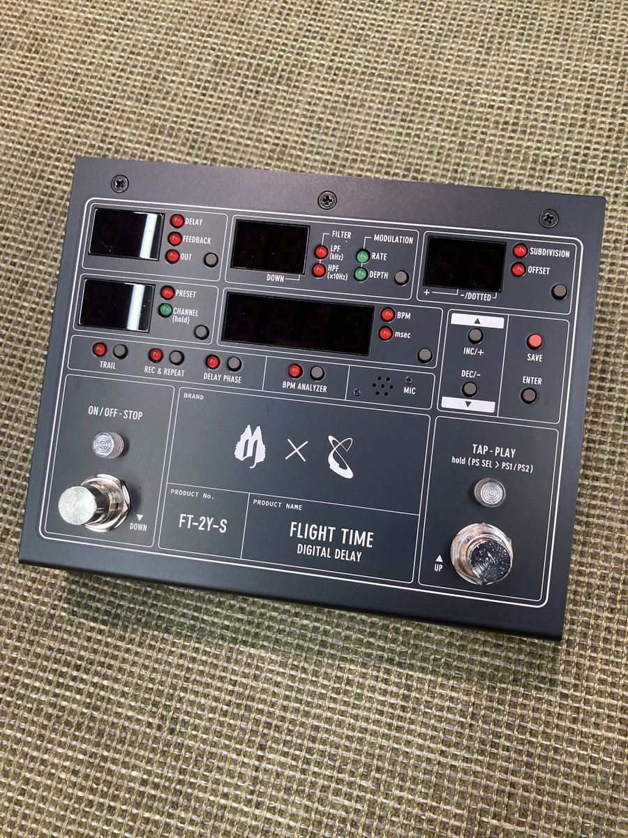 apollonmusic's tweet image. 【新潟店】Freethetone SUGIZO SIGNATURE FLIGHT TIME / FT-2Y-S入荷しました。
SUGIZO氏が実際に使用されているサウンドがプリセットされてます。
相変わらず高品質なサウンド！
#Freethetone #SUGIZO #FLIGHTTIME