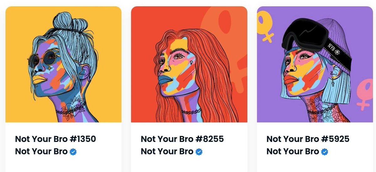 The most honest project, everything is done for the good. Grateful to be a holder <a href="/NotYourBroNFT/">Not Your Bro 🇦🇺</a>