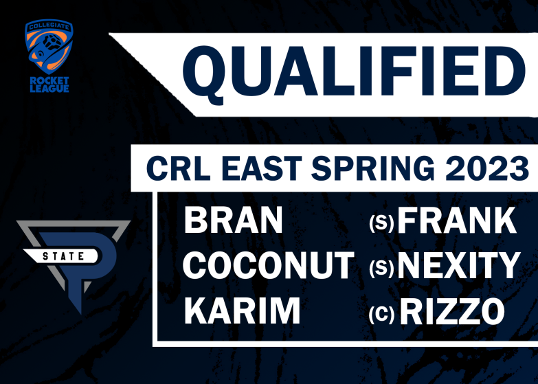 It is almost like we never left... 😎 Join us in welcoming back our Rocket League roster as they qualify again for CRL this semester! ⚽️ @JamaicanCocoRL ⚽️ @branrl_ ⚽️ @karimQ_ 🥪 @Nexity__ 🥪 @quinng_17 🧠 @Rizzo_TV #WeAre