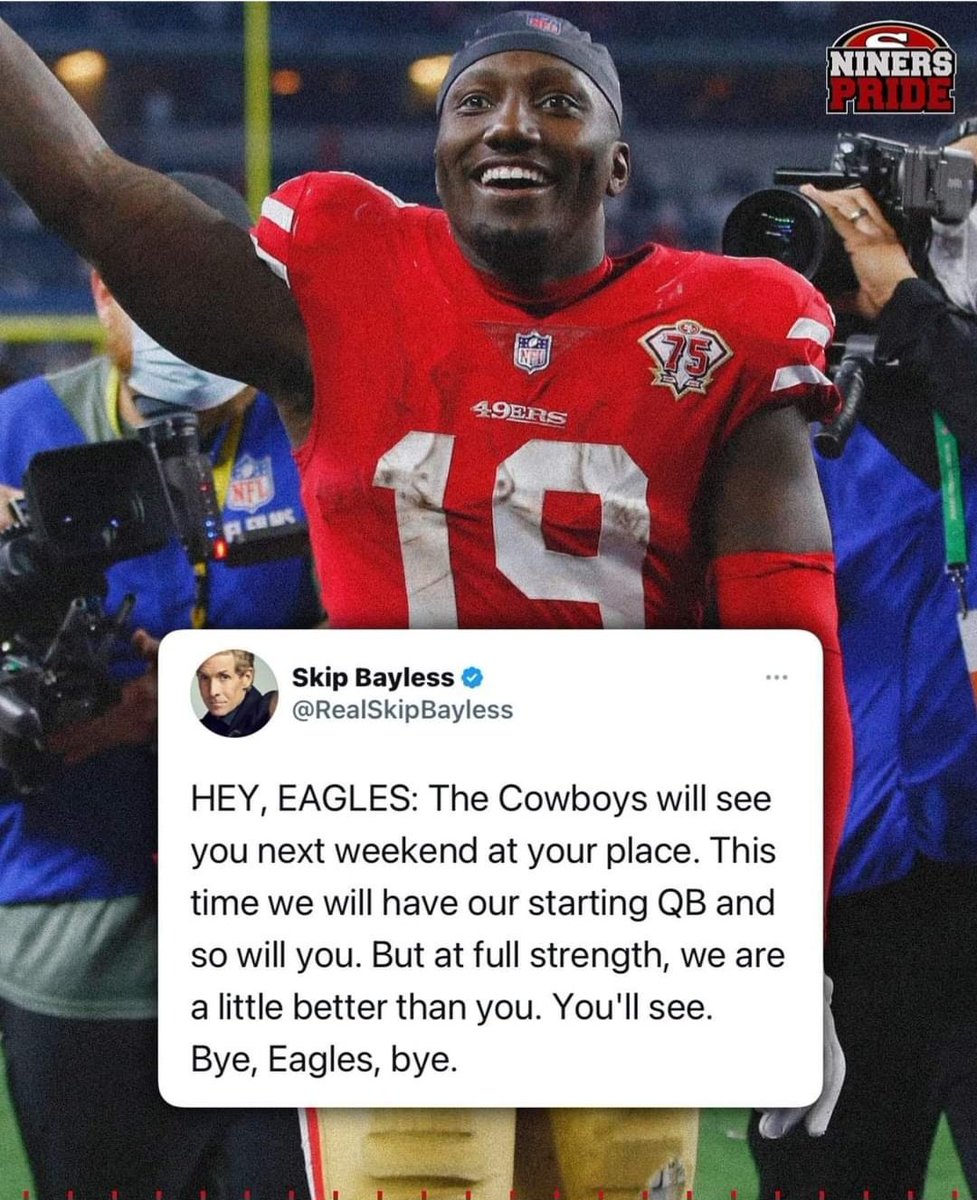 sack1ng916's tweet photo. @RealSkipBayless you fuckin lil dummy... you and your cowgirls are garbage!! https://t.co/gRTNqUpCSP