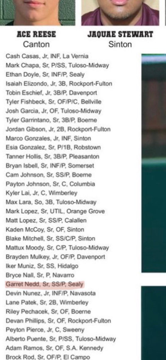 Garret Nedd (@garretnedd) on Twitter photo Blessed to be on the 4A top 40 players to watch💪! Let’s get it <a href="/SealyTigersBsbl/">Sealy Tiger Baseball</a> 🔥🔥🔥 Blessed to be on the 4A top 40 players to watch💪! Let’s get it <a href="/SealyTigersBsbl/">Sealy Tiger Baseball</a> 🔥🔥🔥