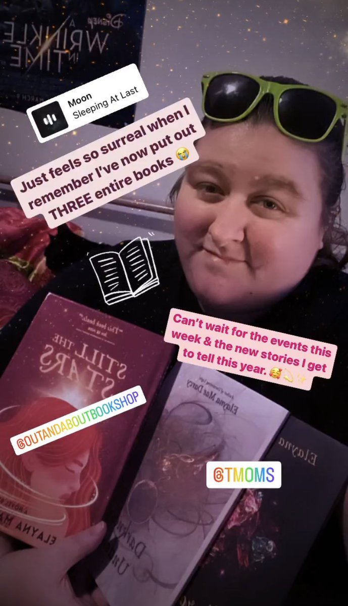 elaynamusings's tweet photo. An exciting week ahead! ✨

Wednesday I’ll be sharing some verses new &amp; old at @Tmoms for #YouCantFail, and Thursday I’m doing a virtual reading/Q&amp;A with a mobile queer kidlit bookshop from San Francisco!

Grateful for being at a point in life where I get to share my stories 🥰 https://t.co/yYK7TvrQWI