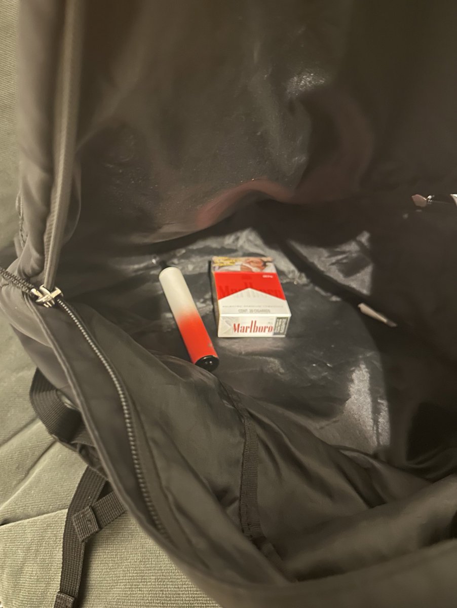 todo listo para regresar mañana a clases
