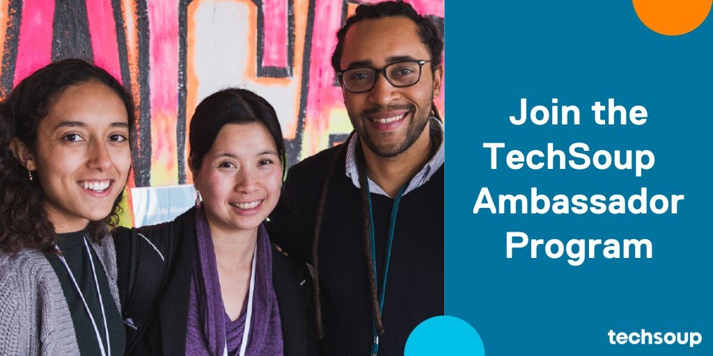 TechSoupAPAC's tweet image. Learn about the benefits of joining the TechSoup Ambassador Program: spr.ly/61833XDPT 
#Nonprofits #NonprofitOrganization #NonprofitLeaders