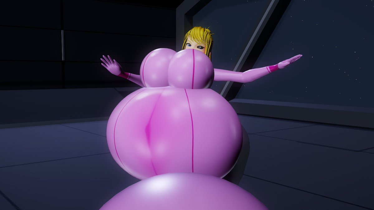 Samus Full Body Voodoo Bubblegum -\u003e Inflation Picture Render Set, image size:1200x675