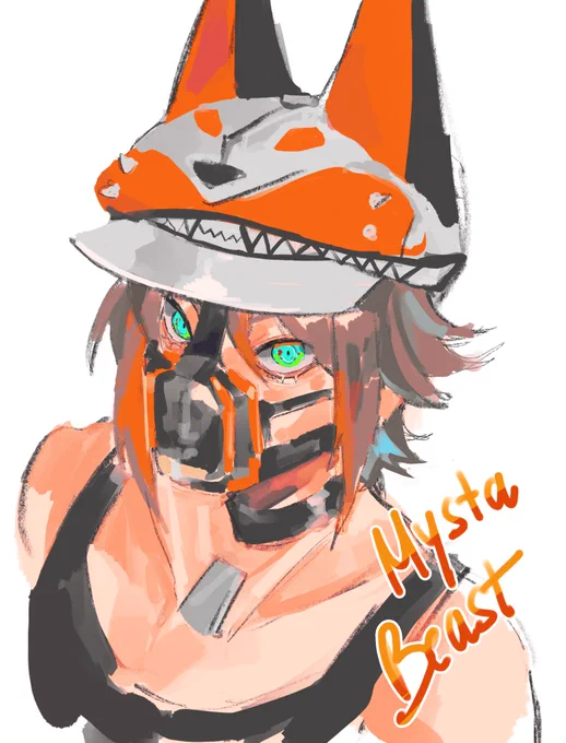 AYO MYSTA BEAST?? #WrestleSanji2023 #MystArt 
