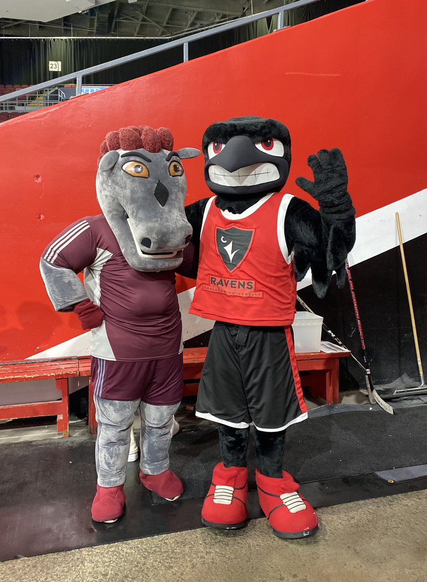 TSN1200's tweet photo. Once again the @uOttawaGeeGees and the @CURavens went head-to-head for the annual #colonelbyclassic night at TD Place π
Congratulations to the Carleton Menβs team and the uOttawa Womenβs team for exciting overtime wins π https://t.co/wMbbEw7kjJ