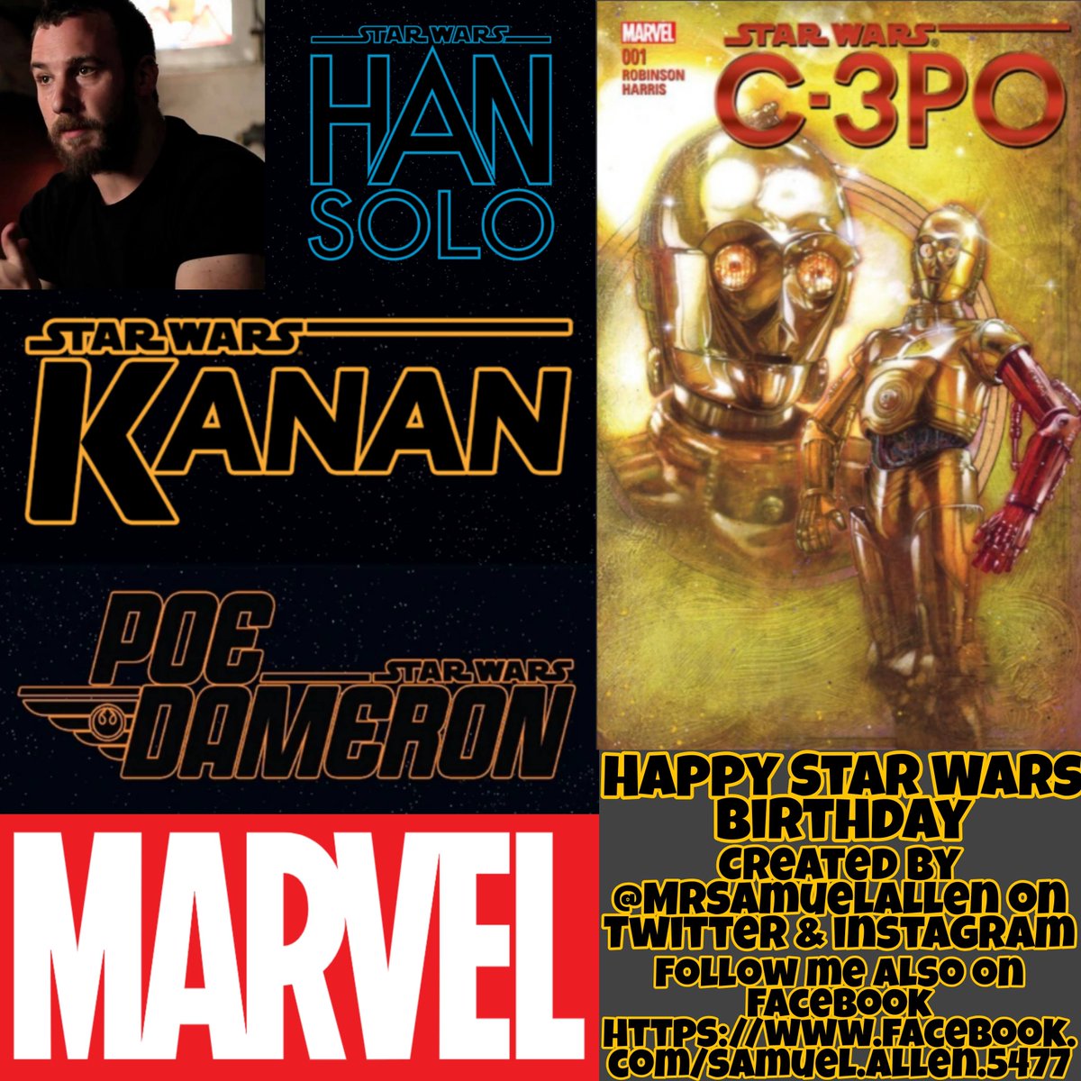 MrSamuelAllen's tweet photo. Happy 42nd Birthday to @PepeLarraz, he was the main penciler for comic series #StarWarsKanan, written by Greg Weisman. He has also provided a variant cover to the 1st issues of the #VaderDown crossover event, the #PoeDameron series, #HanSolo miniseries, #StarWarsSpecialC3PO1. https://t.co/b4k3QDkBha