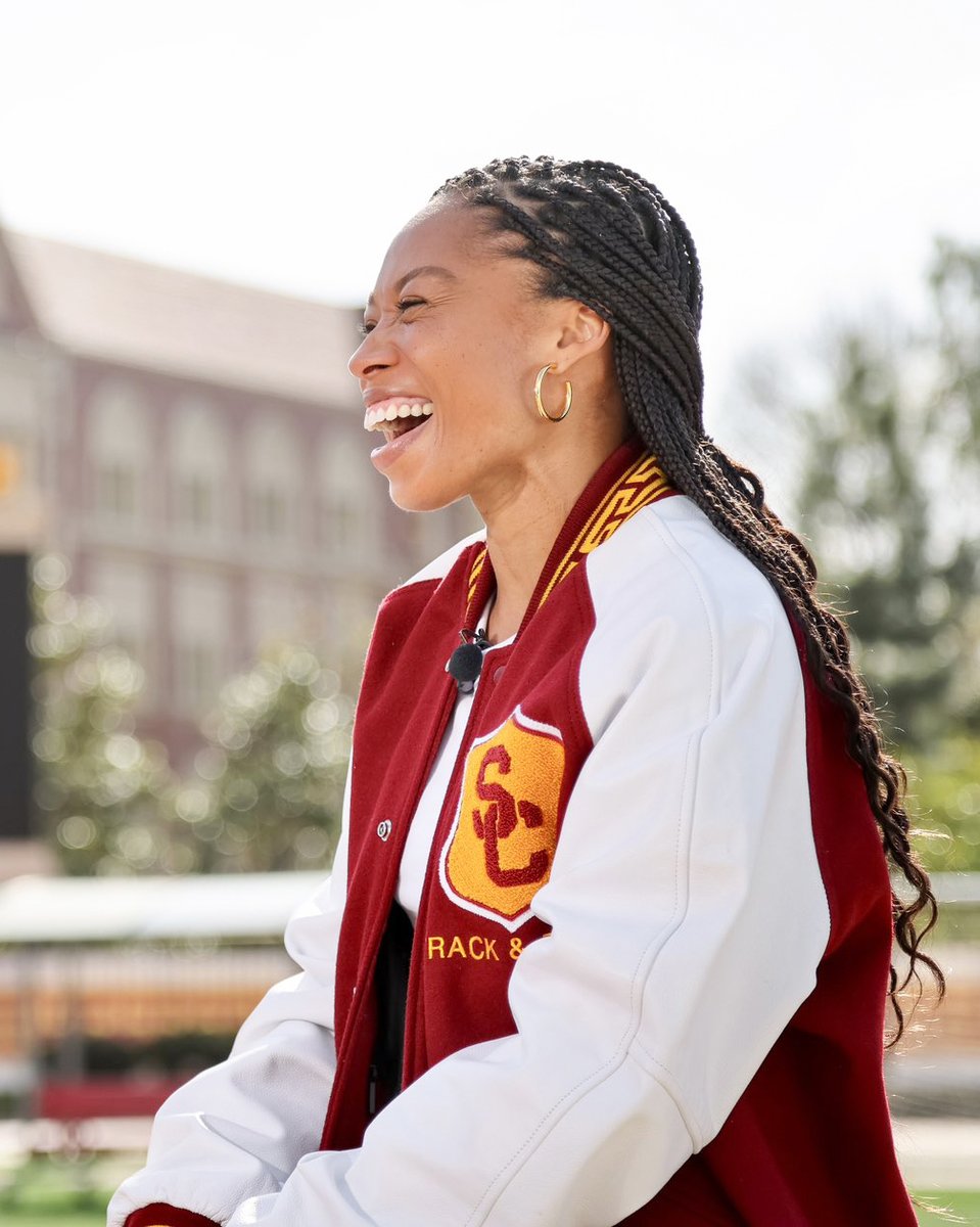 USC has officially named its track after the most decorated track and field athlete in U.S. history:

Allyson Felix Field.