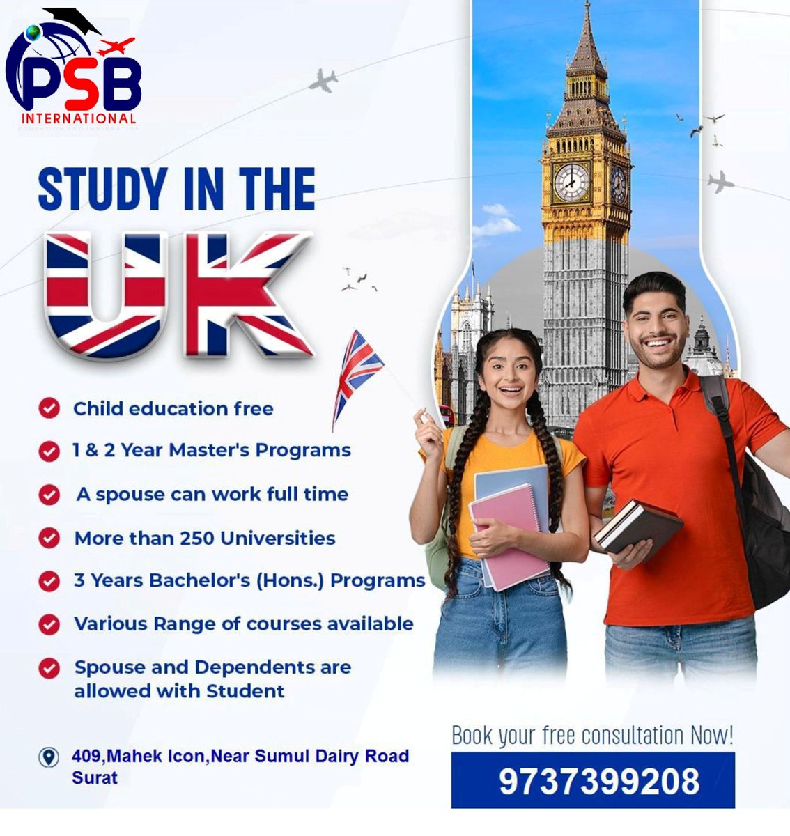 #studyinUK2023#childeducationfree#bestUnivercitys#
poststudyworkvisa#psbinternational#