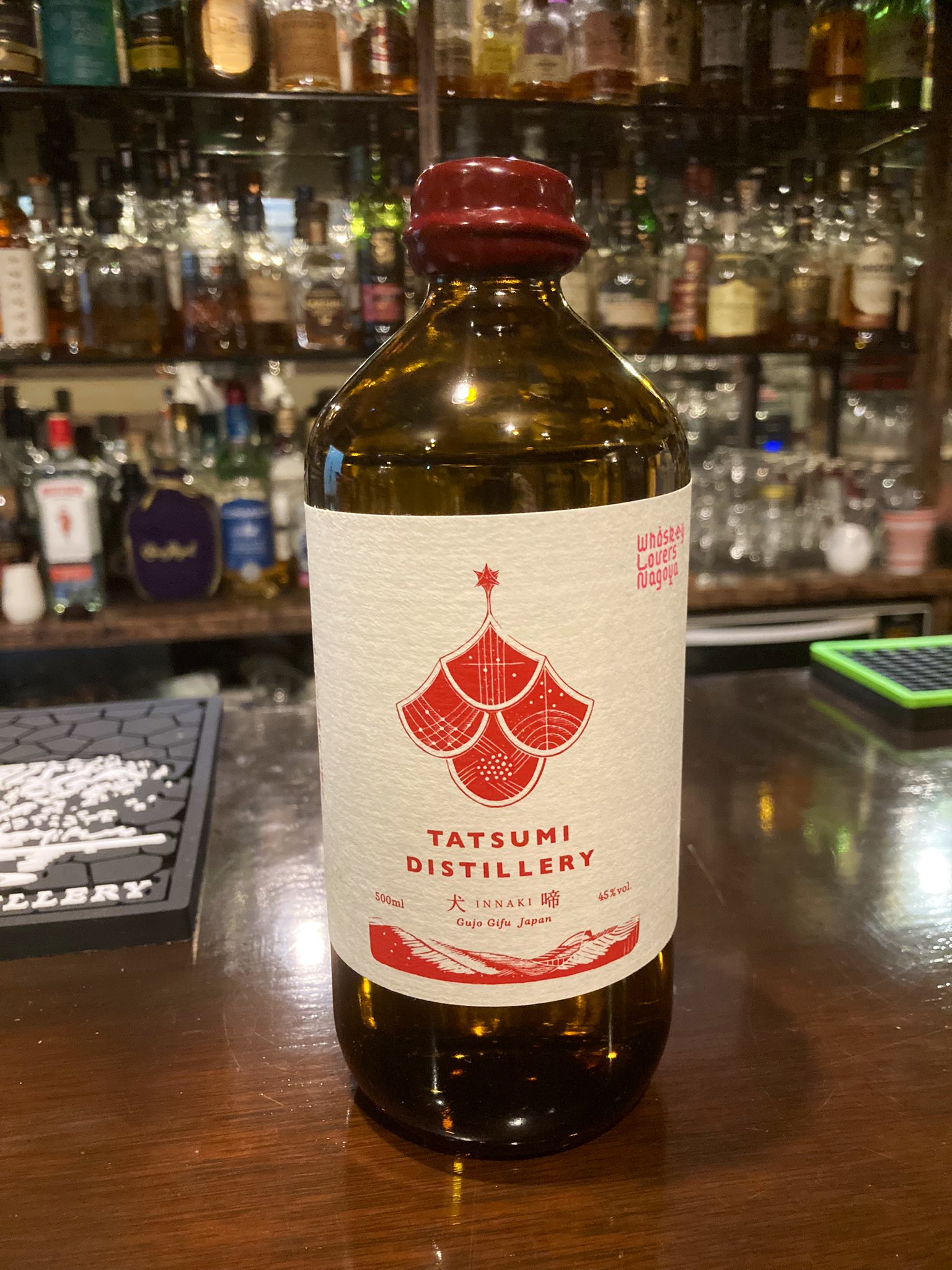 ウィスキー ラバーズ ナゴヤ TATSUMI DISTILLERY 犬啼 ジン