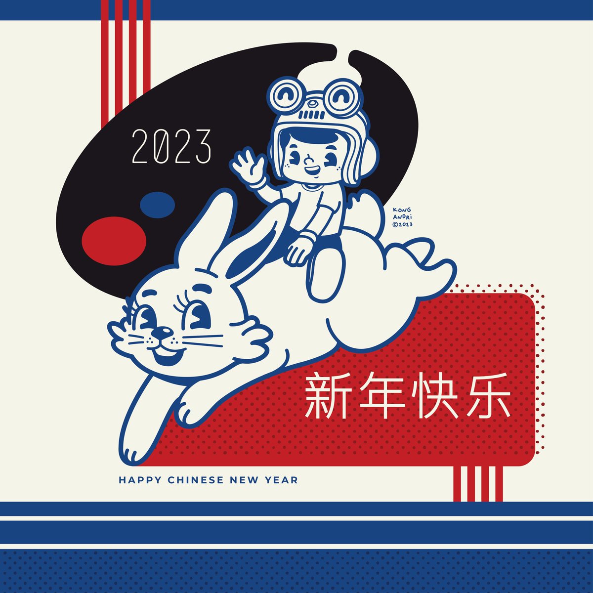 May your Year of the Rabbit be full of Luck, Happiness and Health 🍊