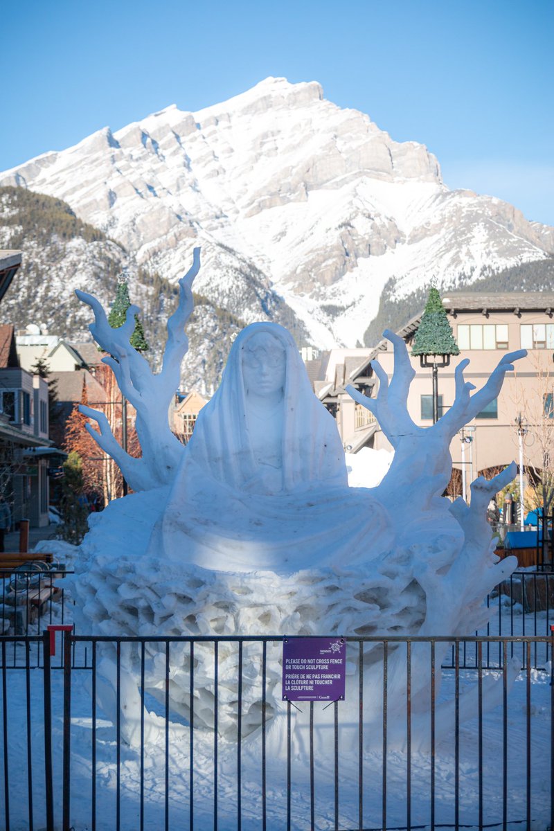 Tried 3 different focal lengths
Snow season sculptures in Banff till 29 Jan 2023
#cdntourism #loveyyc #outdooradventures #explorealberta #explorecanada #parkscanada #abparks #discoveralberta #explorecanmore #highriver #calgarytower #mybanff #banfflakelouisetourism #canon #tamron