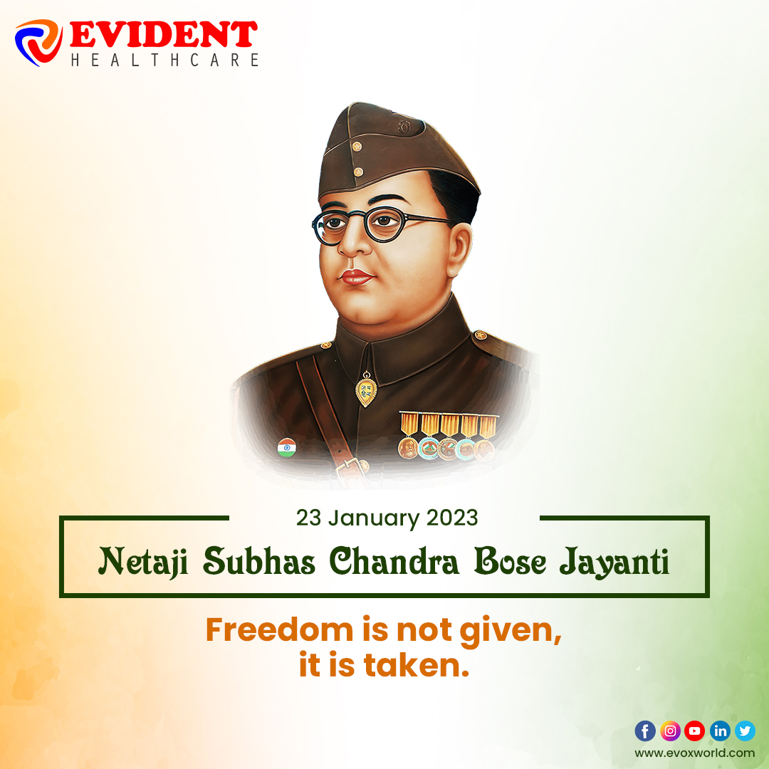 EvoxPharma's tweet photo. Netaji considered Swami Vivekanand his spiritual guru. He formed the Azad Hind Fauj, a military regiment, to counter Britishers.
.
.
#netaji #netajijayanti #subhashchandrabose #india #youth #dailypost #evox #evident #military https://t.co/HZrhHM58SB