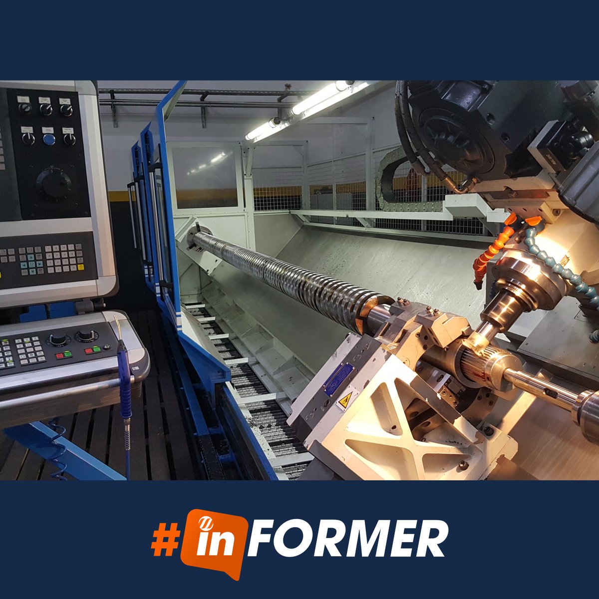 FormerMakine's tweet photo. Dry Blend PVC işlemede kullanılan ters dönüşlü çift vidaları PVC Boru, Profil, levha, Compund uygulamaları için 200 mm çapta 6m boya kadar  üretiyoruz. https://t.co/zwiLNGYncA