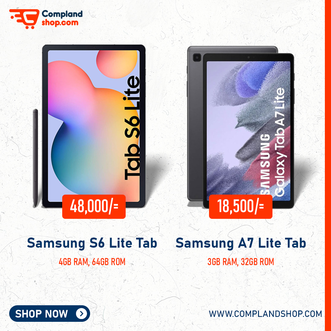 ShopCompland's tweet image. Don't miss out on our amazing sale on Lenovo and Samsung tablets! Upgrade your tech game and get the best of both worlds. Perfect for work, school, and entertainment. #tabletsale #lenovo #samsung #techupgrade

Shop NOW🛒; complandshop.com